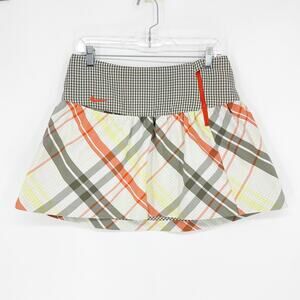 Nike Dri-Fit Golf Plaid Gingham Mini Skort Size 6